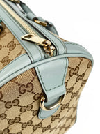 Gucci Vintage GG Monogram Medium Boston Bag