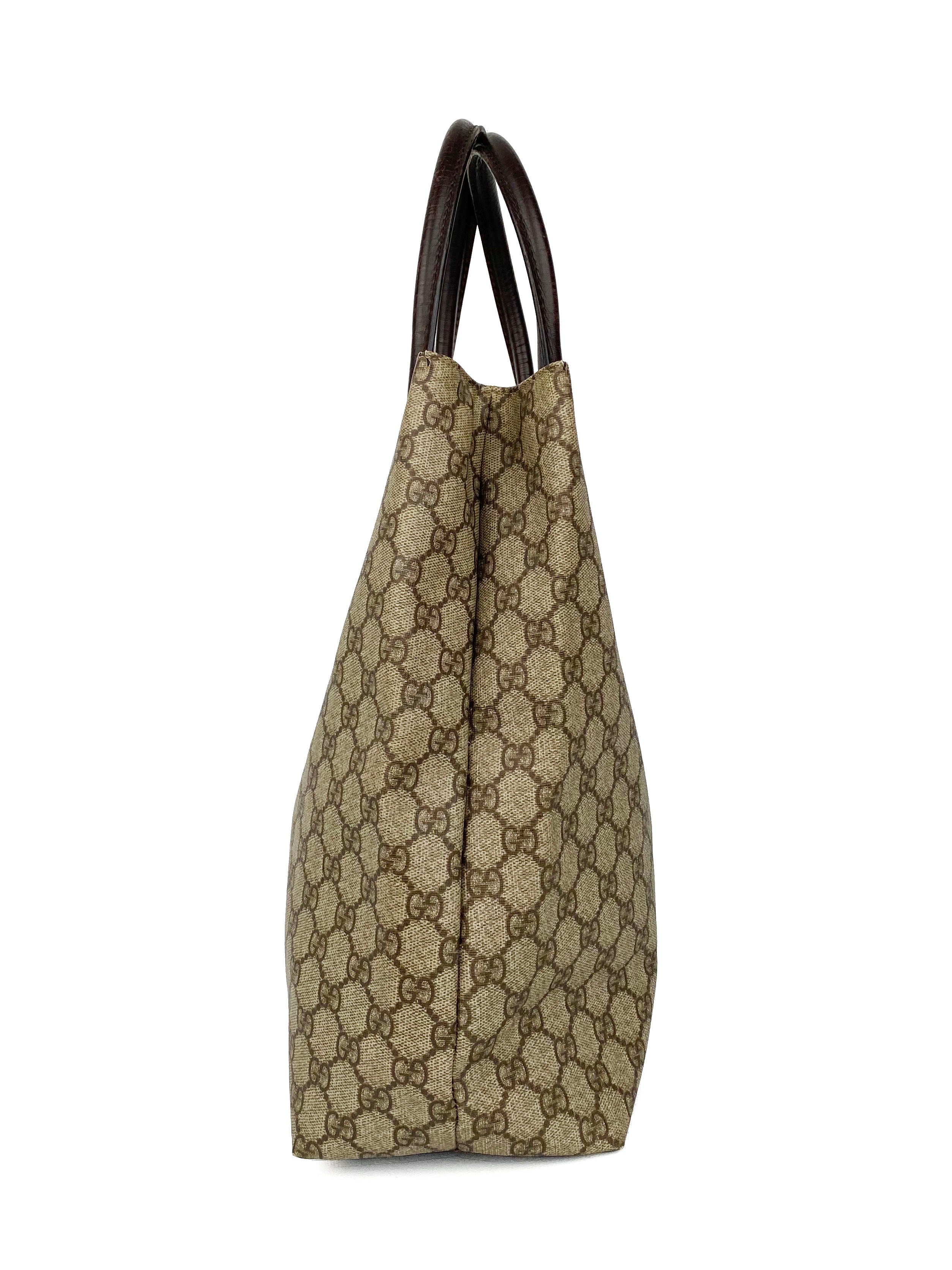 Gucci Vintage Monogram Tote Bag