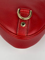 Gucci Vintage Red Hobo Bag