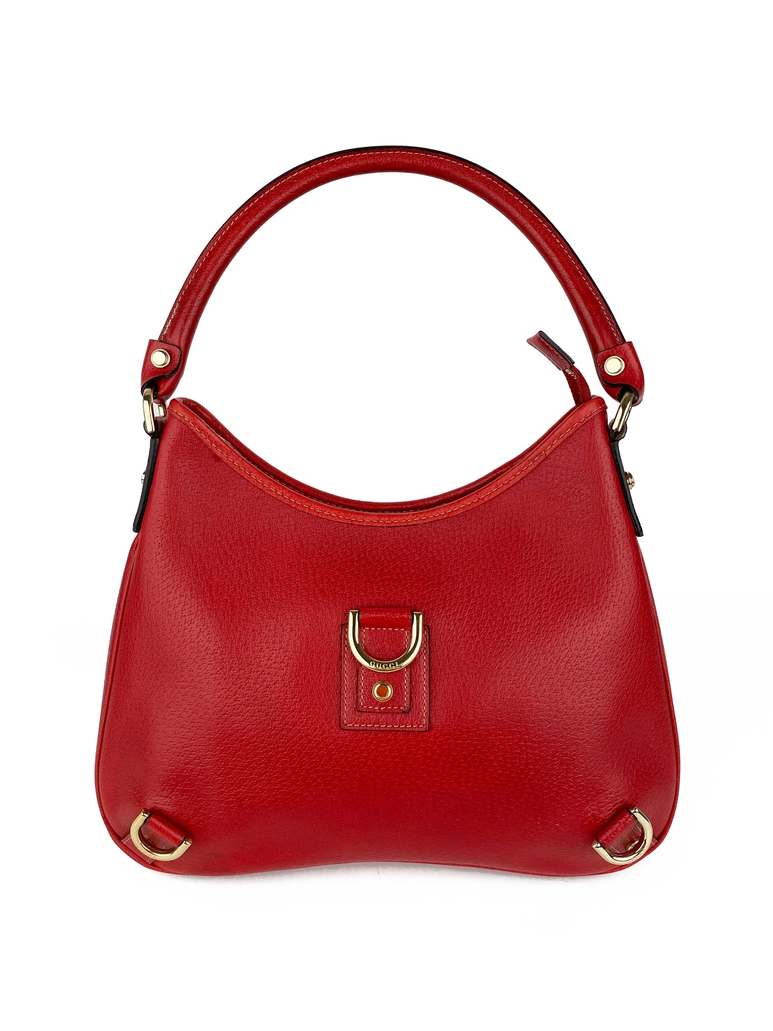 Gucci red hobo bag store
