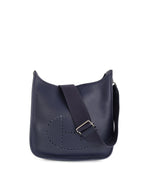 Hermes Bleu Nuit 2Z Evelyne 29 Bag