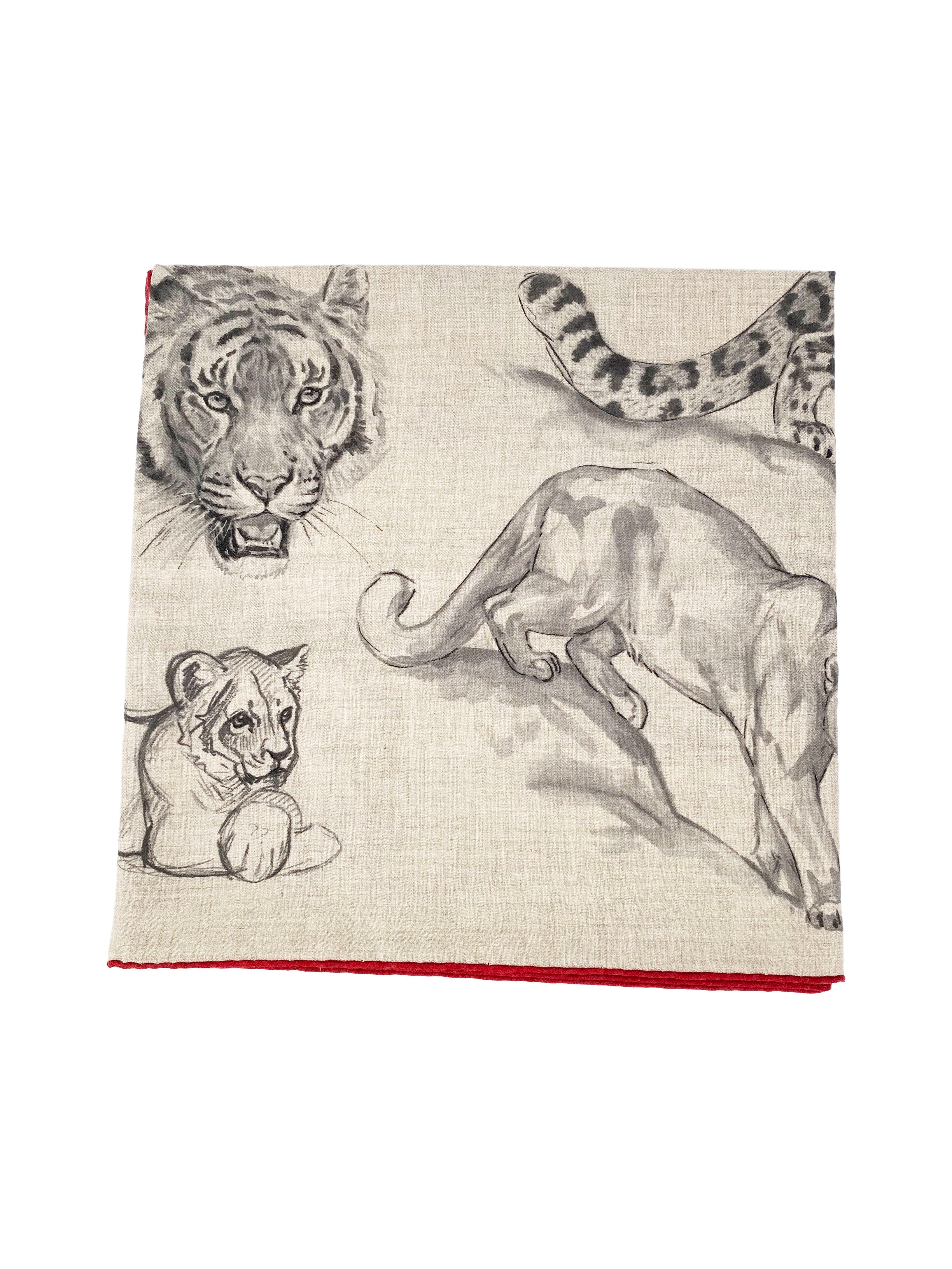 Hermes Dans L'atelier de Robert Dallet GM Scarf