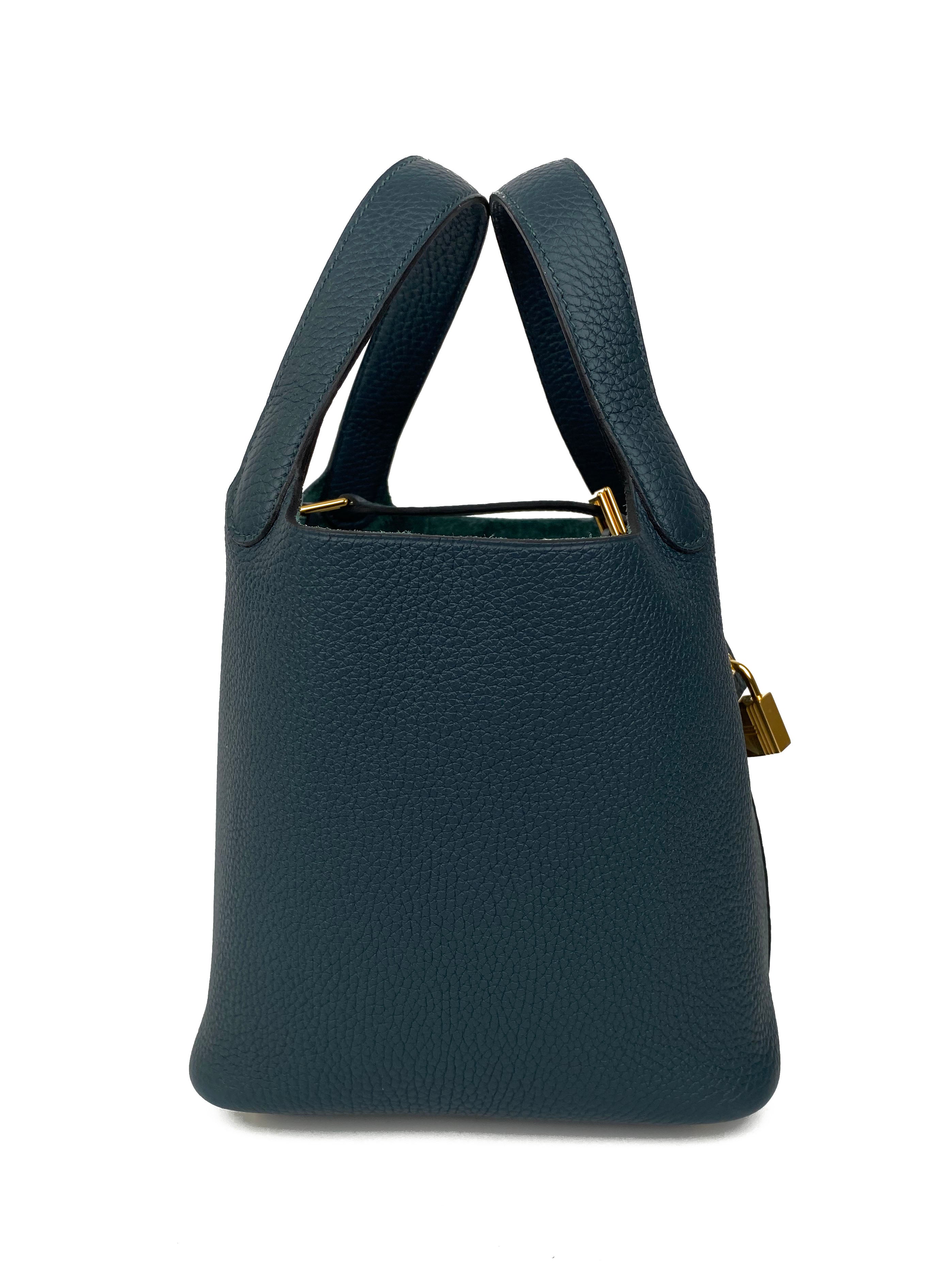 Hermes Dark Green Picotin Lock 18 Bag – Votre Luxe