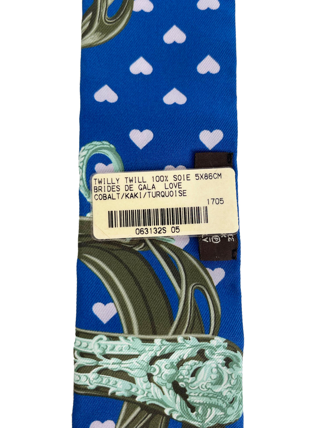 Hermes Limited Edition Brides de Gala Blue Twilly