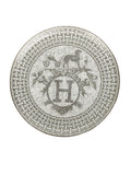 Hermes Mosaique Au 24 Platinum Tart Platter