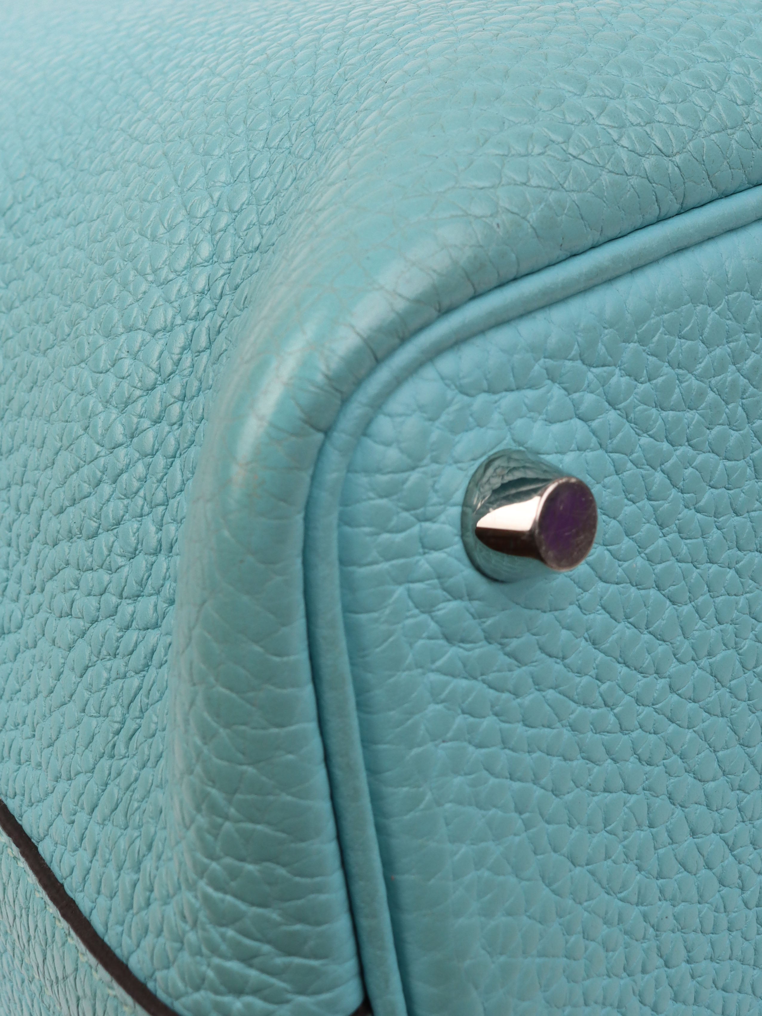 Hermes Picotin Lock 18 3P Bleu Atoll X Stamp PHW