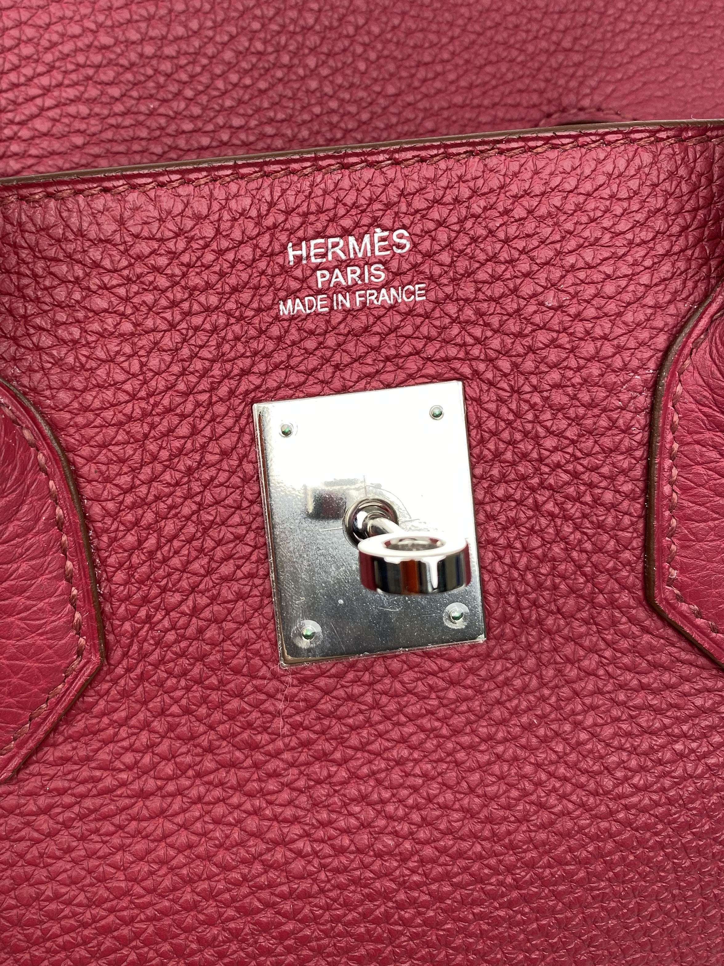 Hermes Tosca Birkin 35 Bag PHW