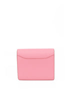 Hermes Rose Confetti Constance Epsom Slim Wallet
