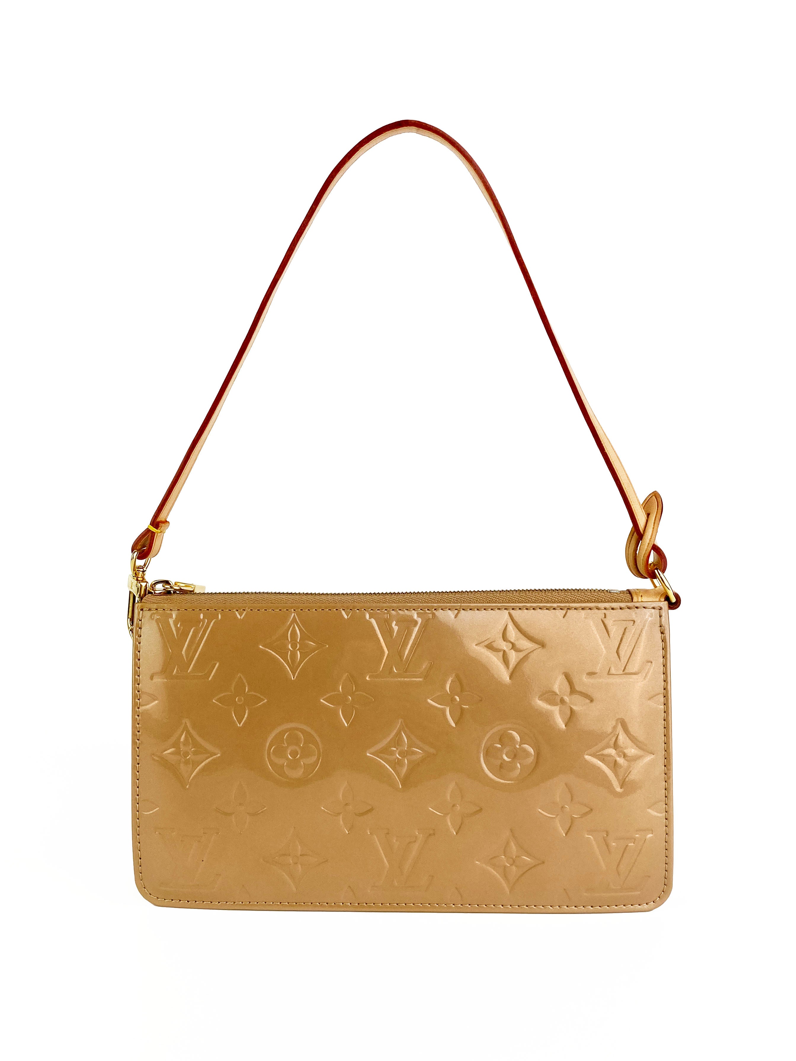 Louis Vuitton Beige Lexington Pochette Bag