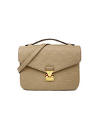 Louis Vuitton Beige Pochette Metis Bag