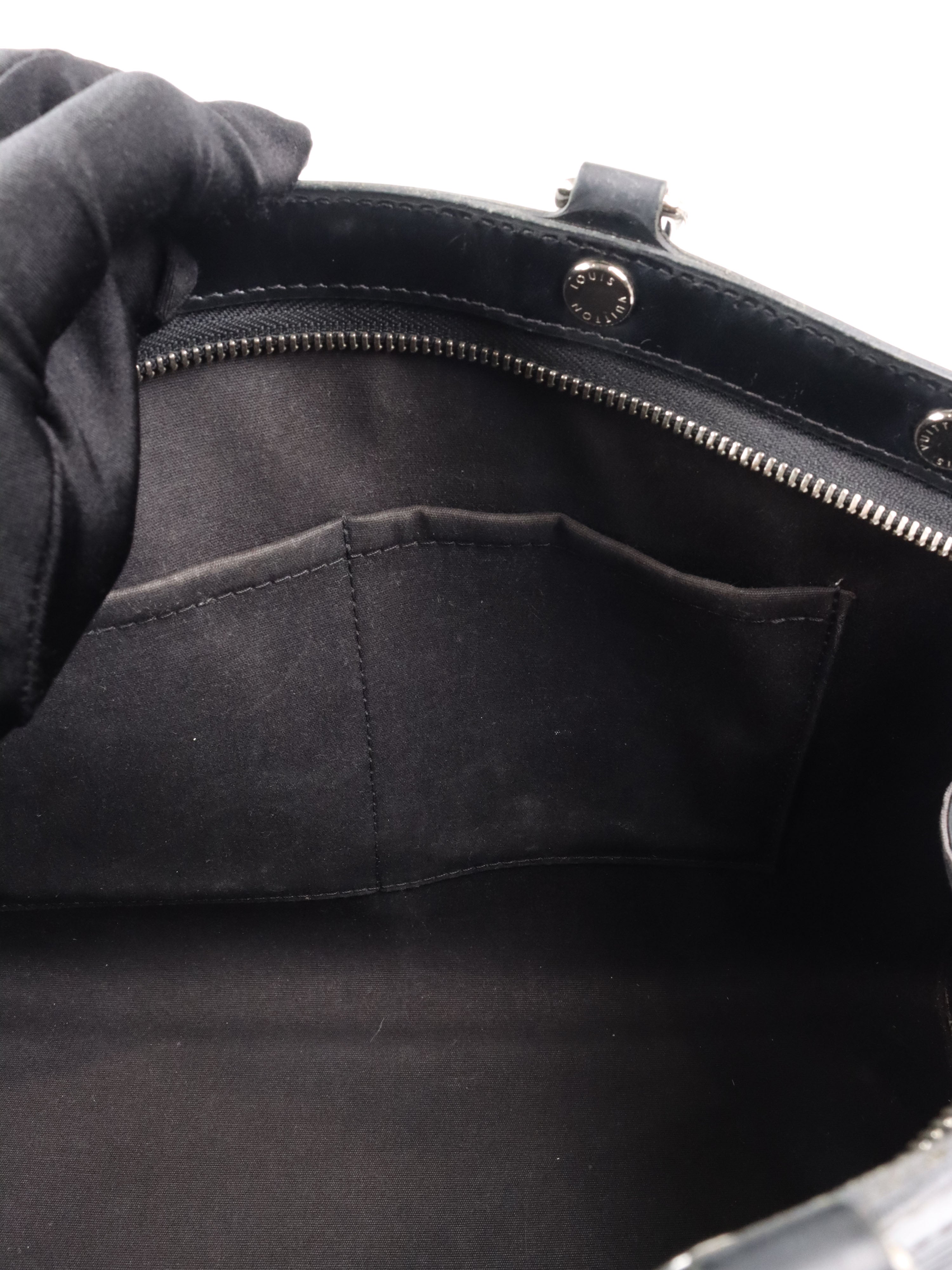 Louis Vuitton Black Epi Brea MM Bag