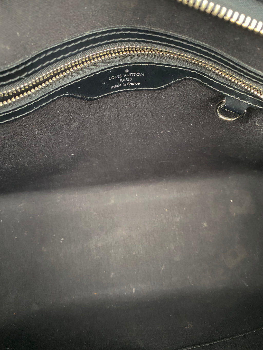 Louis Vuitton Black Epi Brea MM Bag
