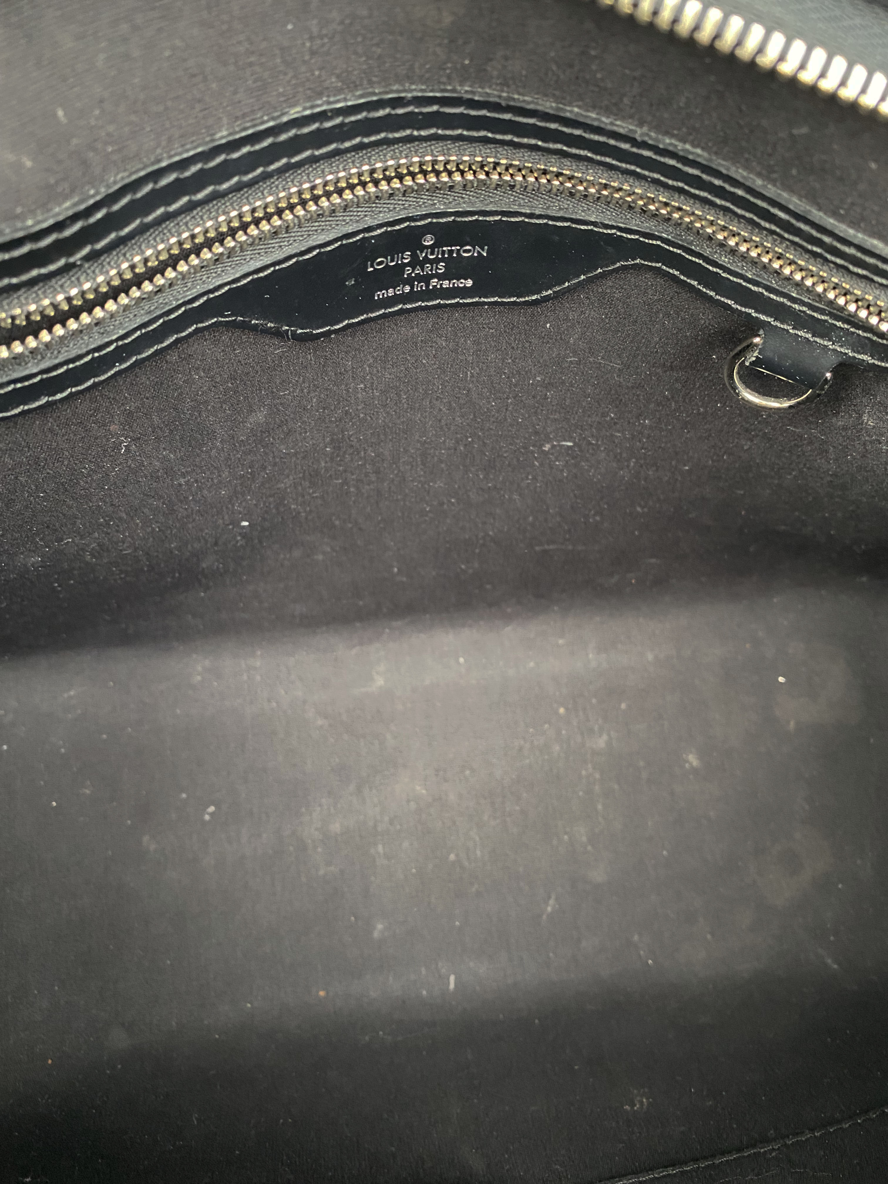 Louis Vuitton Black Epi Brea MM Bag