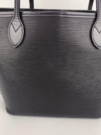 Louis Vuitton Black Epi Neverfull MM Bag