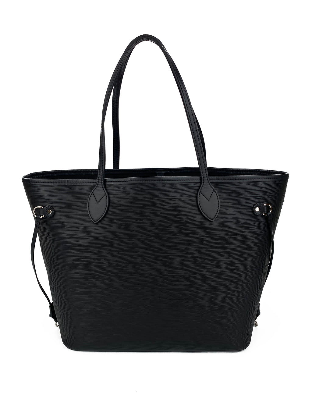 Louis Vuitton Black Epi Neverfull MM Bag