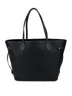 Louis Vuitton Black Epi Neverfull MM Bag