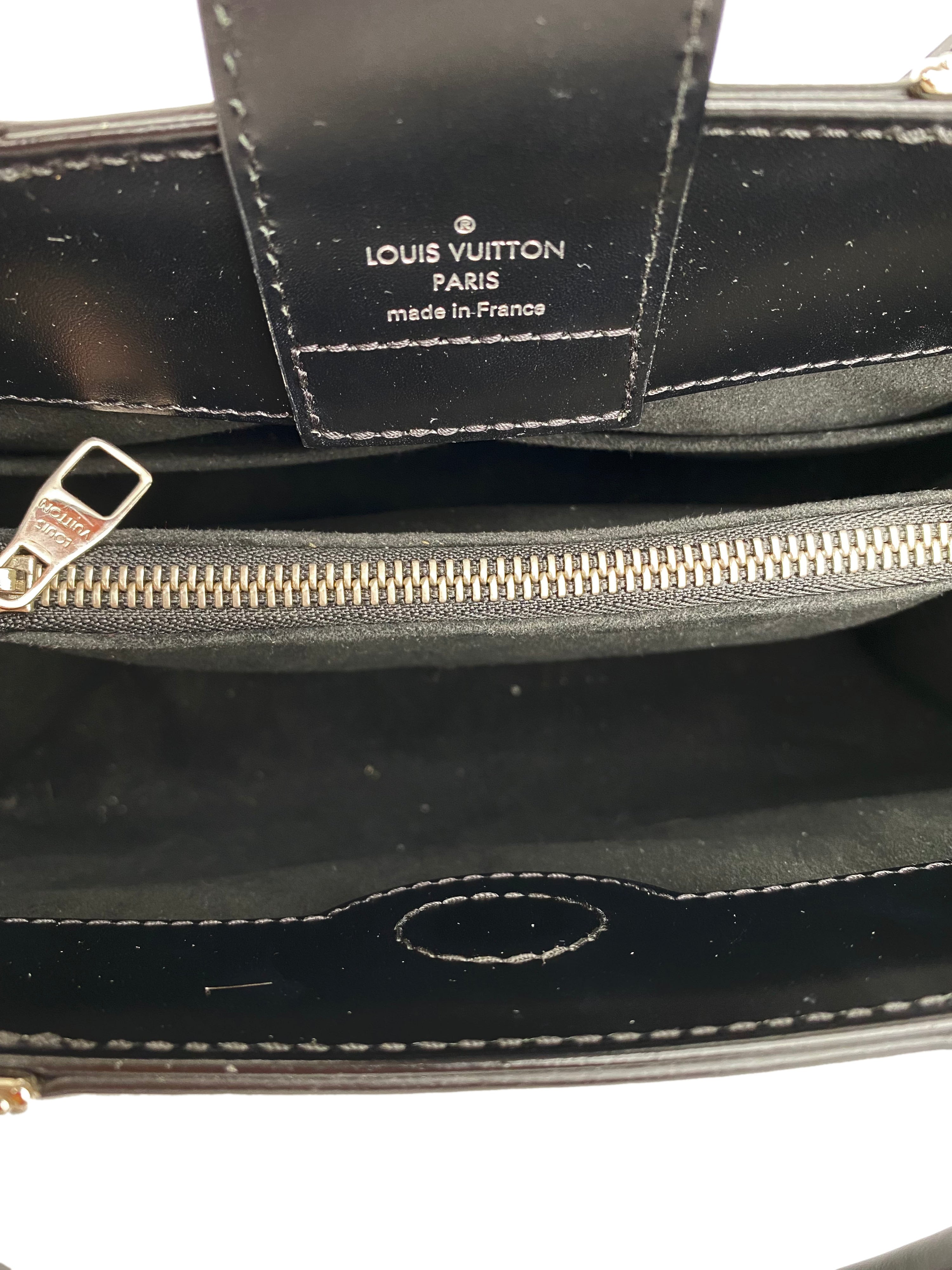 Louis Vuitton Black Epi Shoulder Bag