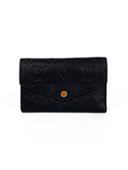 Louis Vuitton Black Sarah Wallet