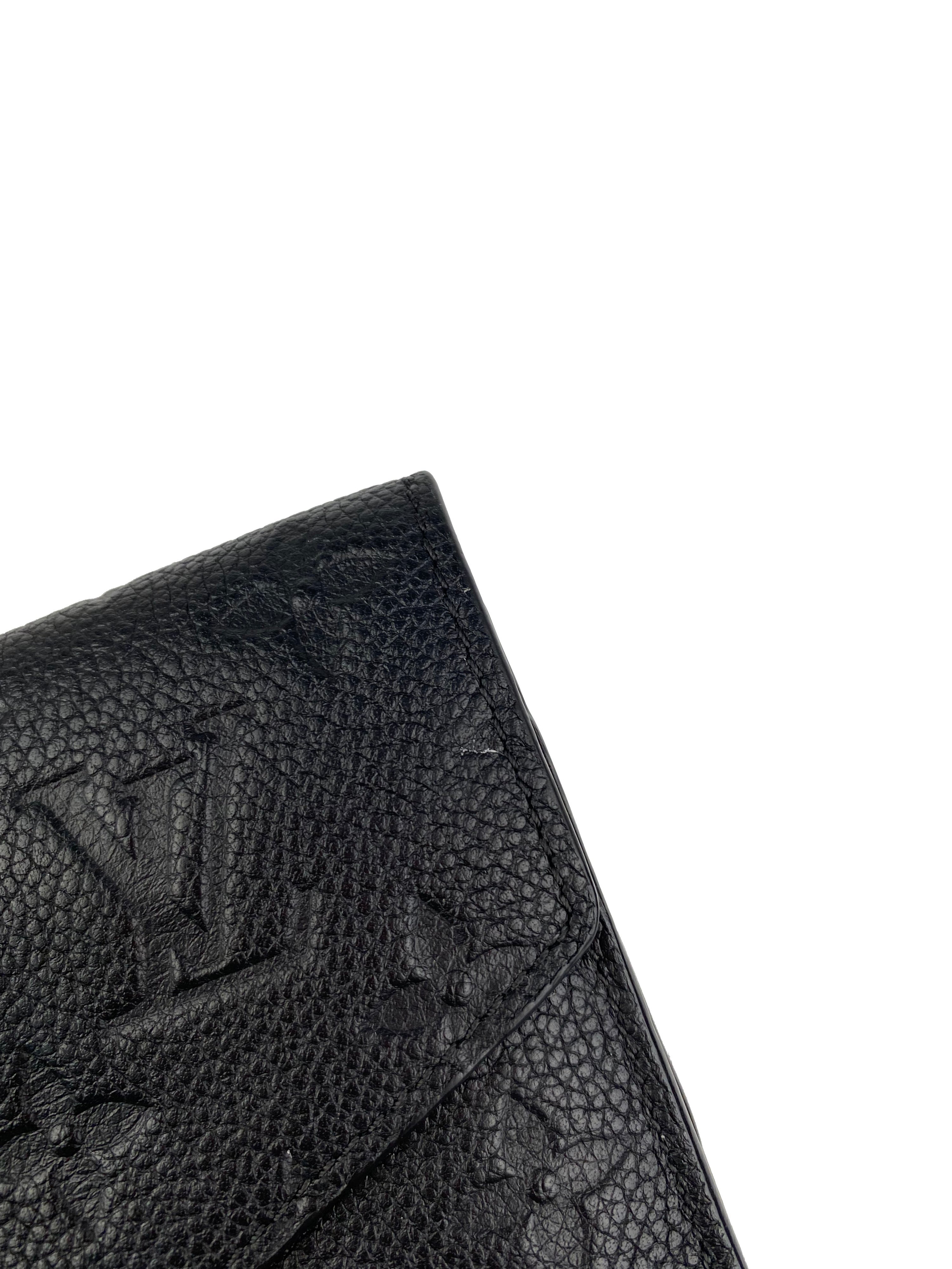 Louis Vuitton Black Sarah Wallet