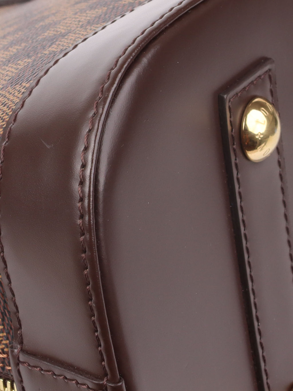 Louis Vuitton Damier Ebene Alma PM Bag