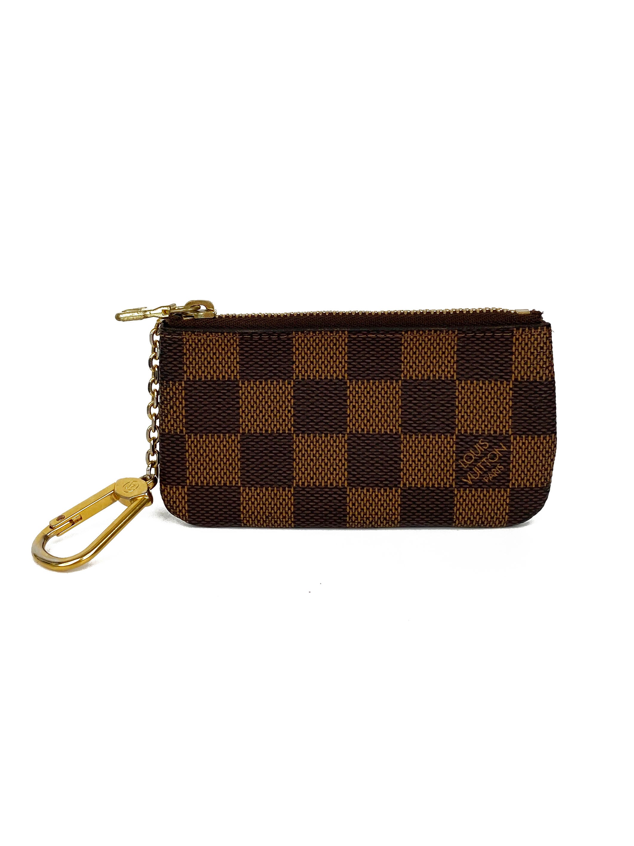 Louis Vuitton Key Pouch Damier Ebene - LVLENKA Luxury Consignment