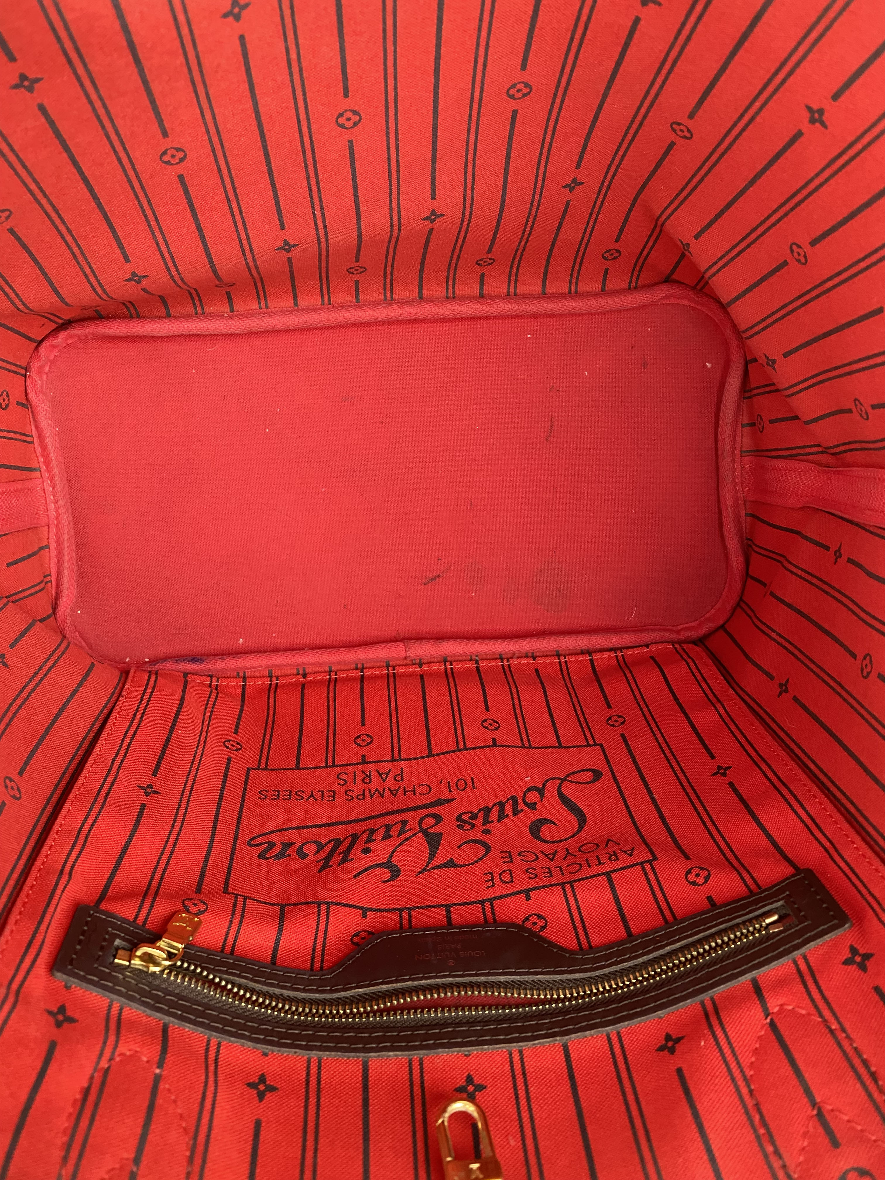 Louis Vuitton Damier Ebene Neverfull MM