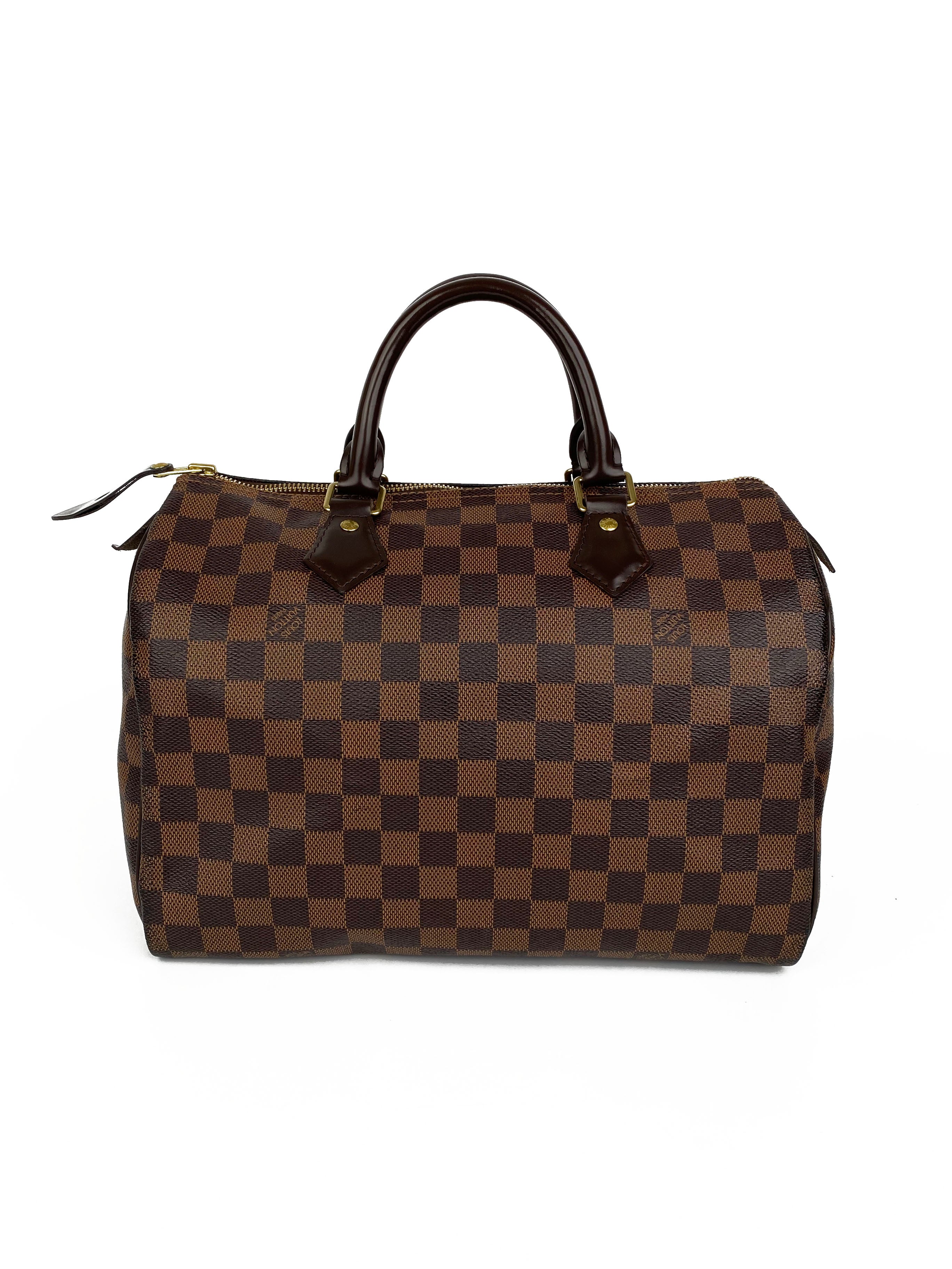 Louis Vuitton Damier Ebene Speedy 30. – Votre Luxe