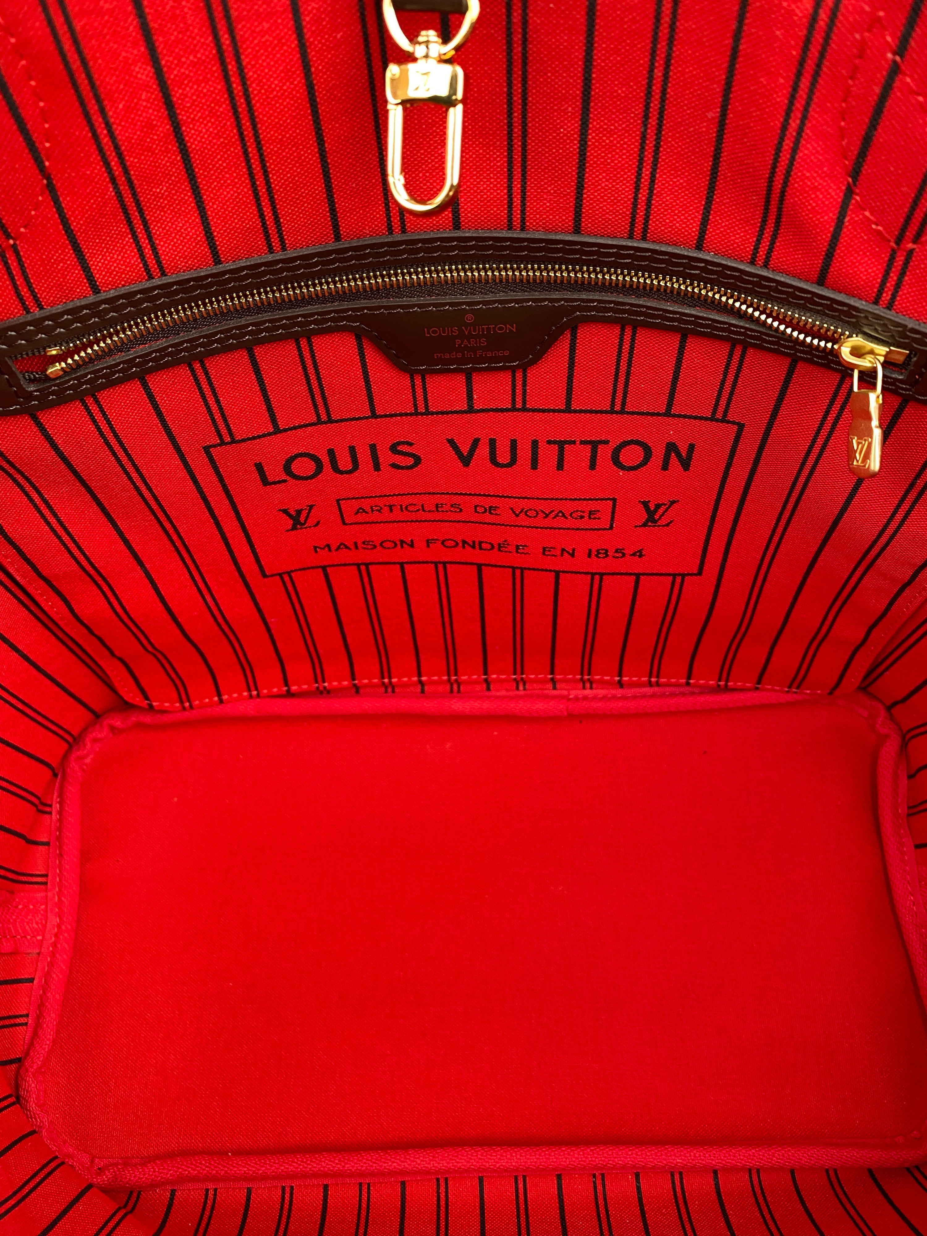 Louis Vuitton Damier Neverfull MM Bag