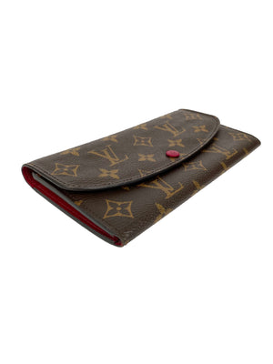 Louis Vuitton Emilie Wallet Fuchsia Monogram