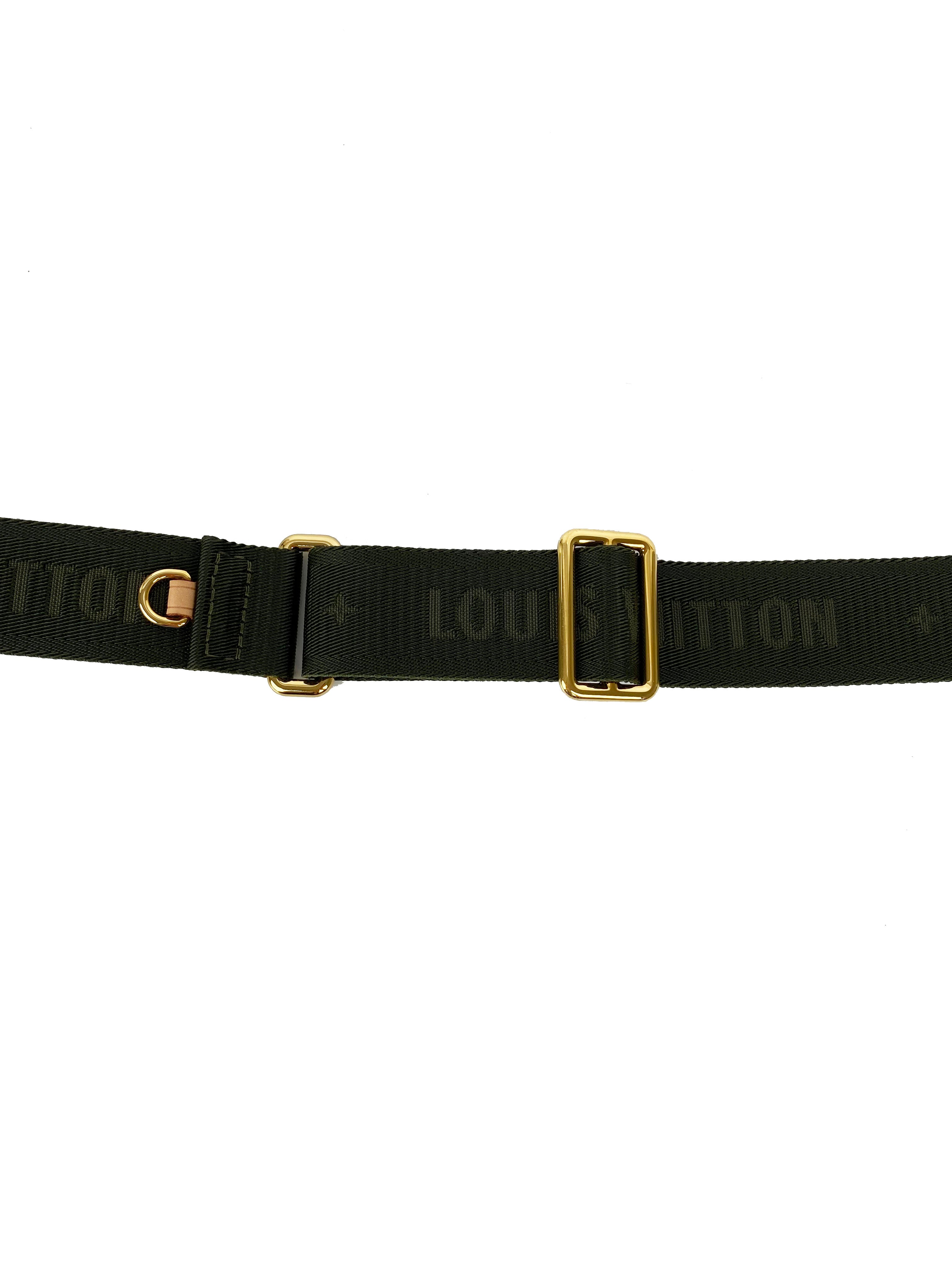 Louis Vuitton - Bandouliére Jacquard Weave Adjustable Strap Khaki