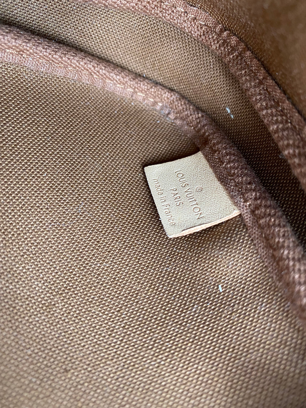 Louis Vuitton Khaki Multi Pochette Accessoires Bag