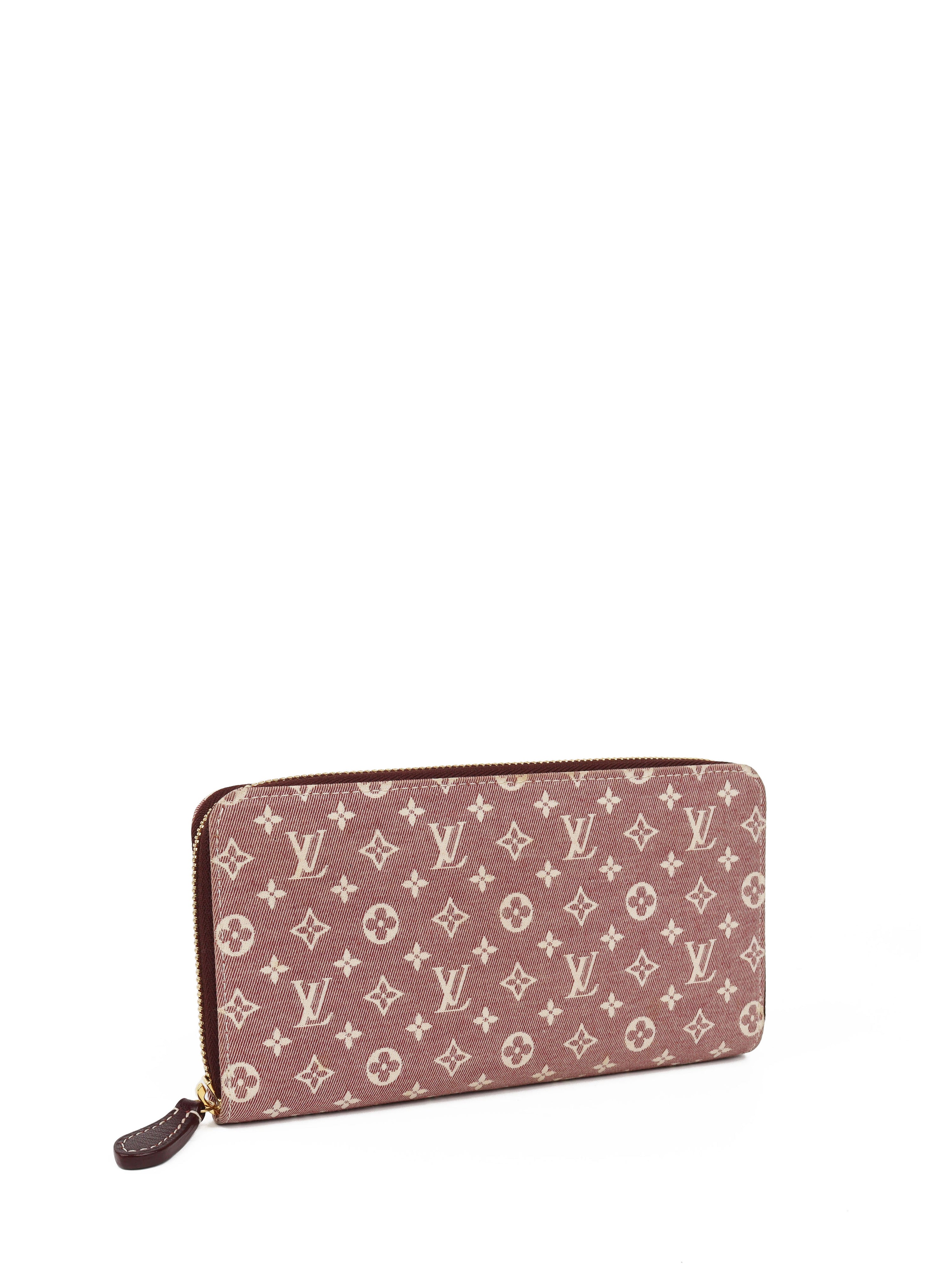 Louis Vuitton Mauve Mini Lin Wallet
