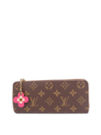 Louis Vuitton Monogram Bloom Long Zippy Wallet