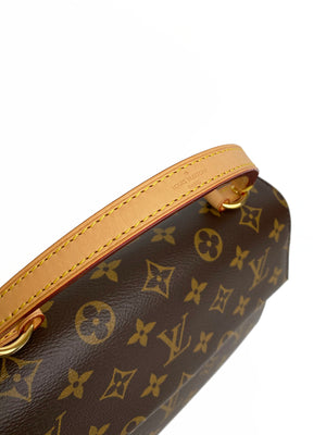 LOUIS VUITTON Cluny BB Monogram Canvas Shoulder Crossbody Bag-US