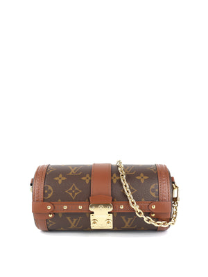 Louis Vuitton Puzzle Flower Monogram Keyring Gold Monogram Metal & Monogram Canvas