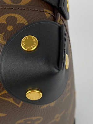 Louis Vuitton Petite Malle Souple Monogram Canvas Handbag