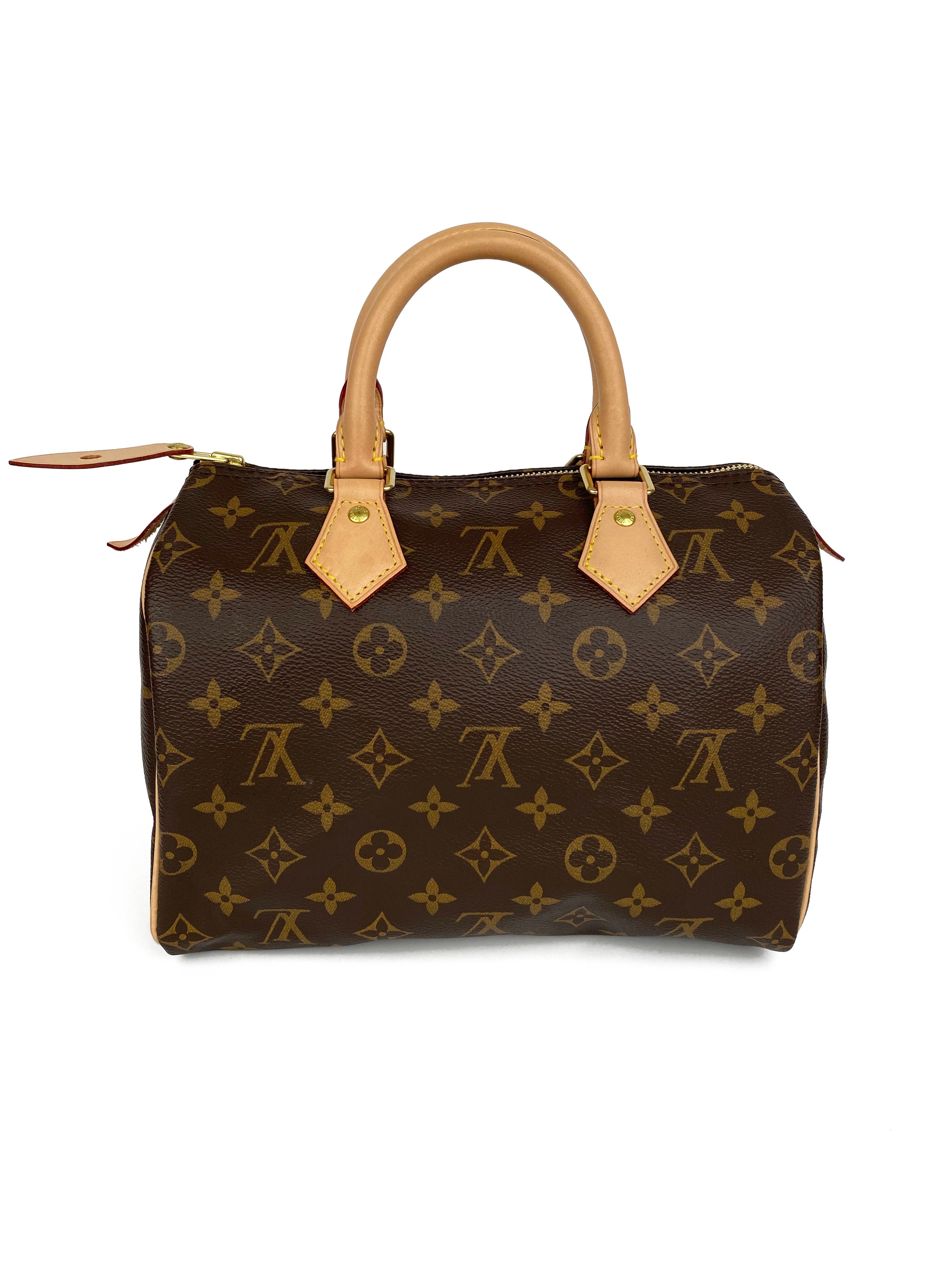 LOUIS VUITTON - SPEEDY 25 DAMIER EBENE – RE.LUXE AU