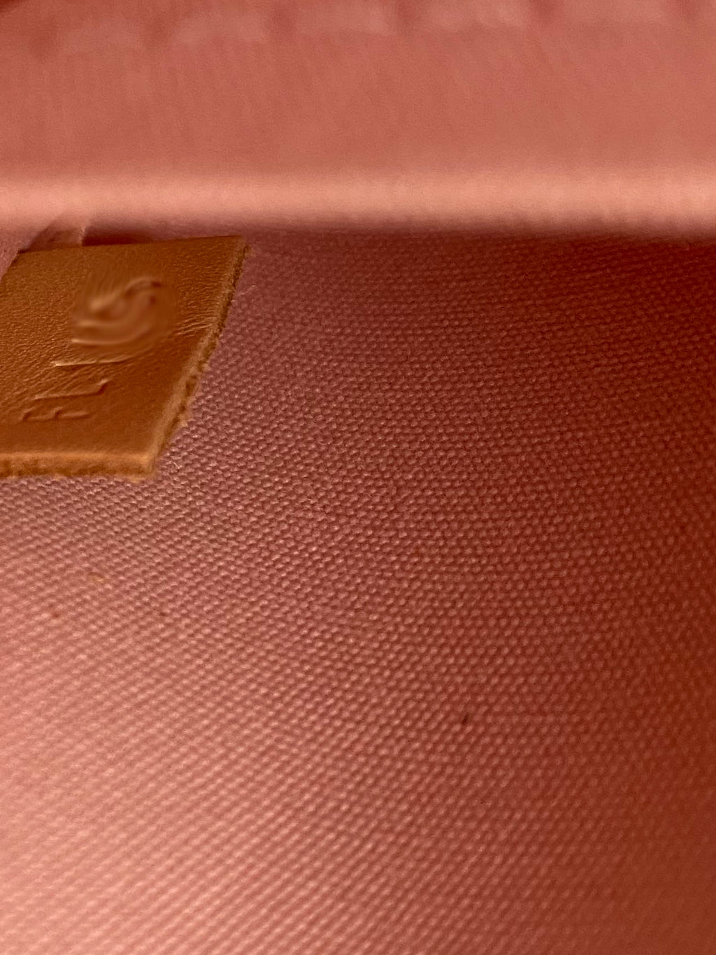 Louis Vuitton Pale Pink Vernis Alma PM Bag