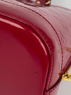 Louis Vuitton Pink Vernis Alma PM Bag