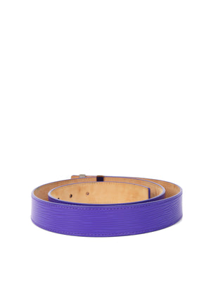 Louis Vuitton Epi Initiales Belt - Purple Belts, Accessories - LOU158937