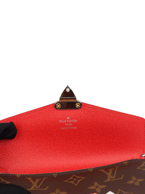 Louis Vuitton Red Monogram Tribal Mask Chain Wallet – Votre Luxe