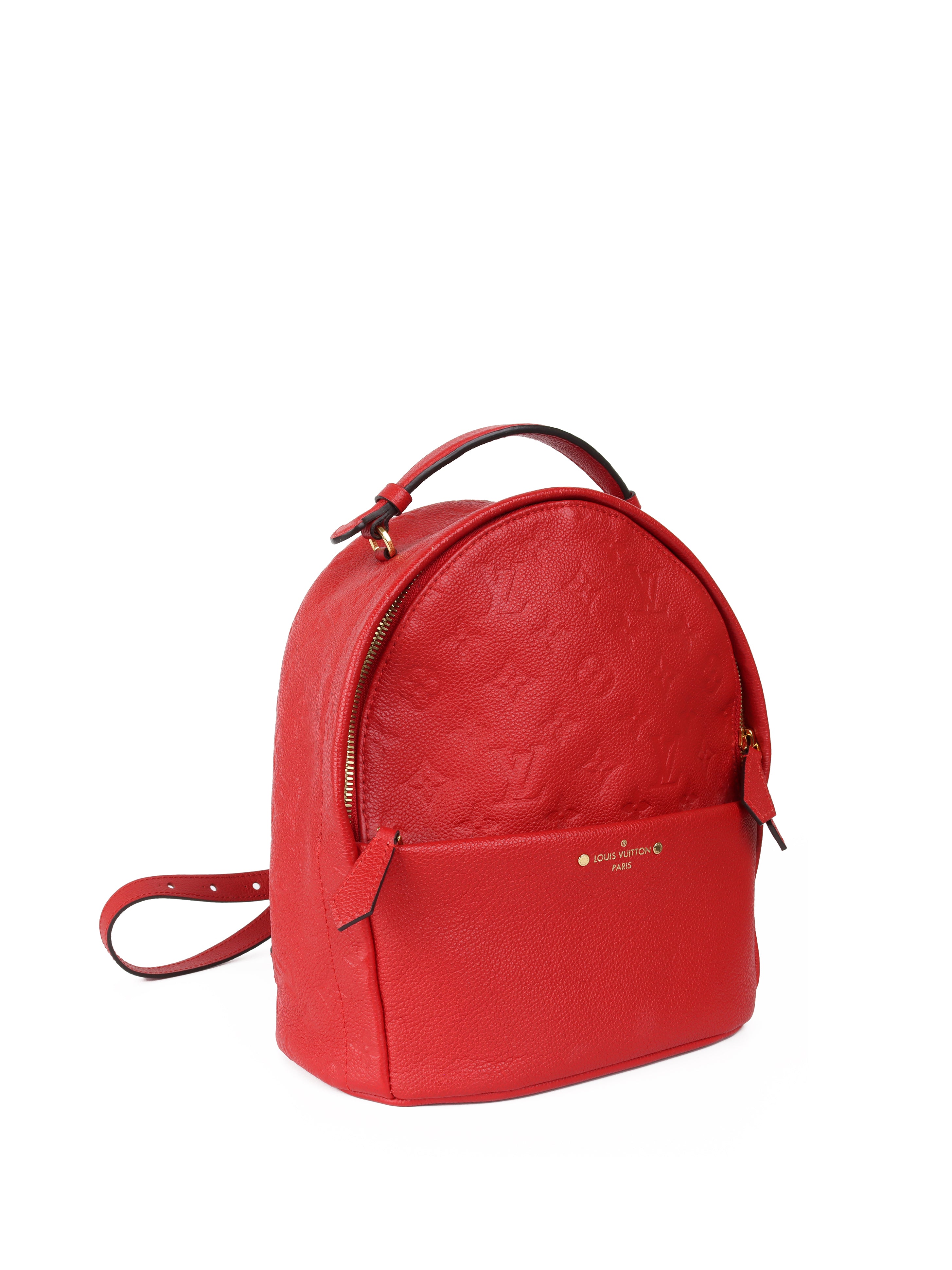 Louis Vuitton Red Sorbonne Backpack