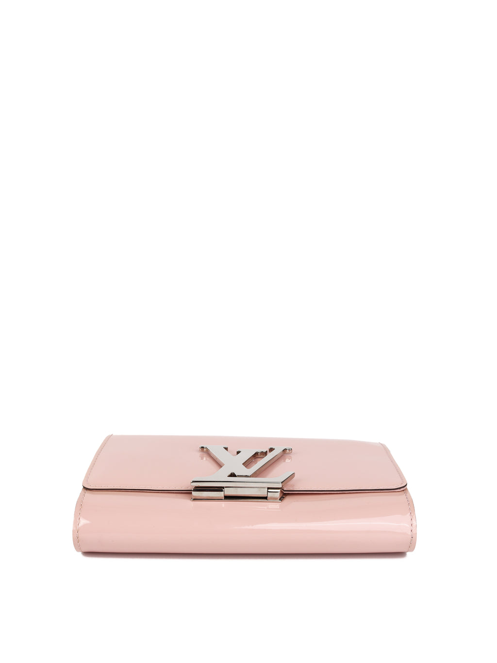 Louis Vuitton Rose Ballerine Vernis Louise MM