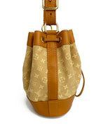Louis Vuitton Tan Mini Noelie Bucket Bag