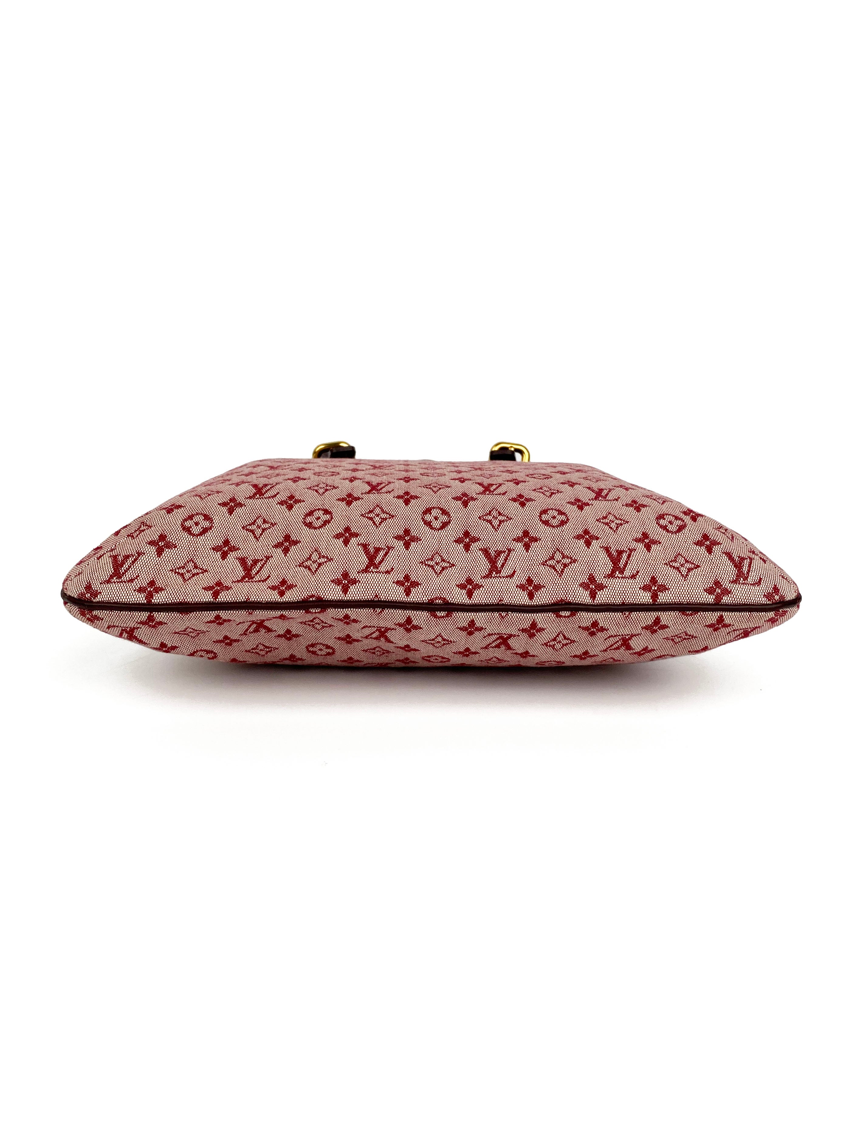 Louis Vuitton Vintage Pink Denim Tote Bag