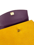 Louis Vuitton Yellow Malesherbes Epi Top Handle Bag