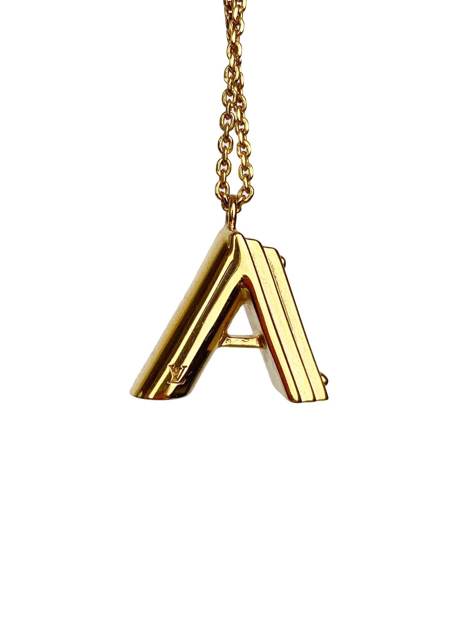 Louis vuitton shop l necklace