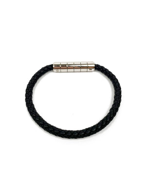 Hermes Black Goliath Code Bracelet T4