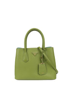 Prada Green Medium Double Bag