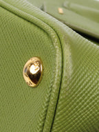 Prada Green Medium Double Bag